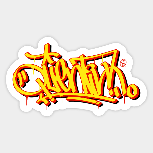 Quentin V.2 Sticker by DOSER